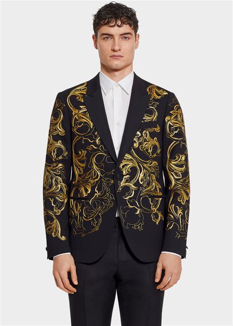 versace suits review|versace suit with design.